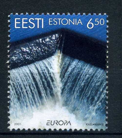 ESTONYA **  2001  EUROPA CEPT  SÜPER 1