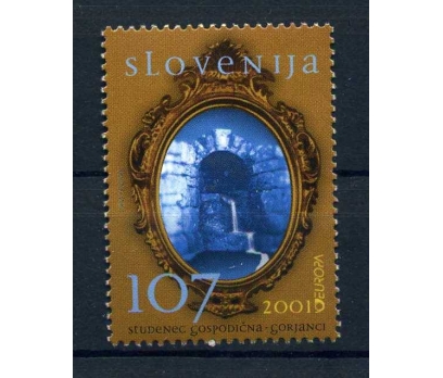 SLOVENYA  ** 2001  EUROPA CEPT  SÜPER 1 2x
