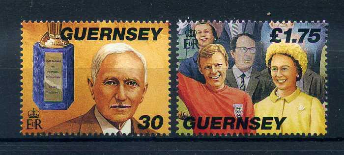GUERNSEY  ** 1998  FUTBOL &KRALİÇE TAM SERİ (A-1) 1