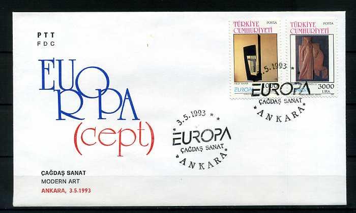 CUMH.FDC 1993  EUROPA CEPT  SÜPER 1