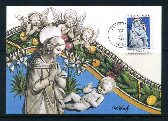 ABD 1985 KART MAX. CHRISTMAS SÜPER 1