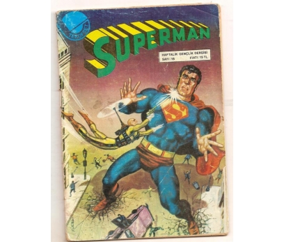 SUPERMAN FASİKÜL SAYI 15 ÇİZGİ ROMAN