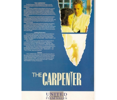 THE CARPENTER JACK BRAVMAN FİLM LOBİ KARTI 2 2x