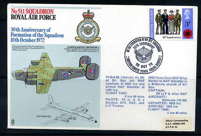 RAF ASKERİ UÇUŞ 1972 CONSALIDATED LIBERATOR 2 1