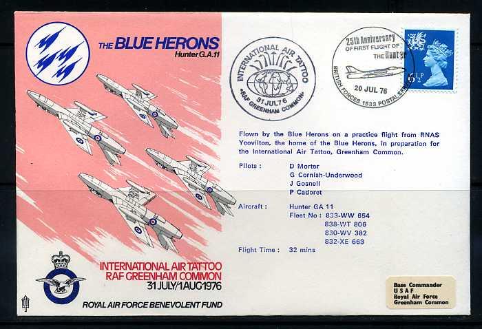 RAF ASKERİ UÇUŞ 1976 THE BLUE HERONS SÜPER 1