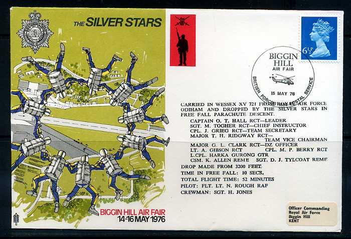 RAF ASKERİ UÇUŞ 1976 THE SILVER STARS SÜPER 1