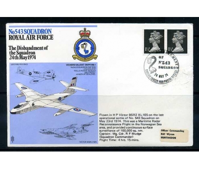 RAF ASKERİ UÇUŞ 1974 VICKERS VALIANT BKPR Mk1 1 2x