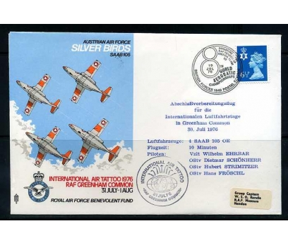 RAF ASKERİ UÇUŞ 1976 SILVER BIRDS SÜPER 1 2x