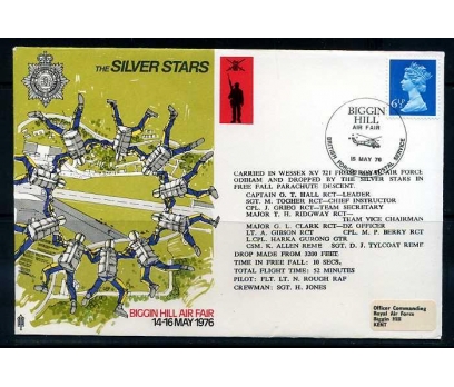 RAF ASKERİ UÇUŞ 1976 THE SILVER STARS SÜPER