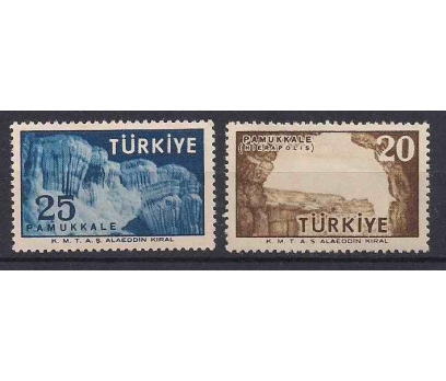 1958 Pamukkale Turistik Propaganda Damgasız**