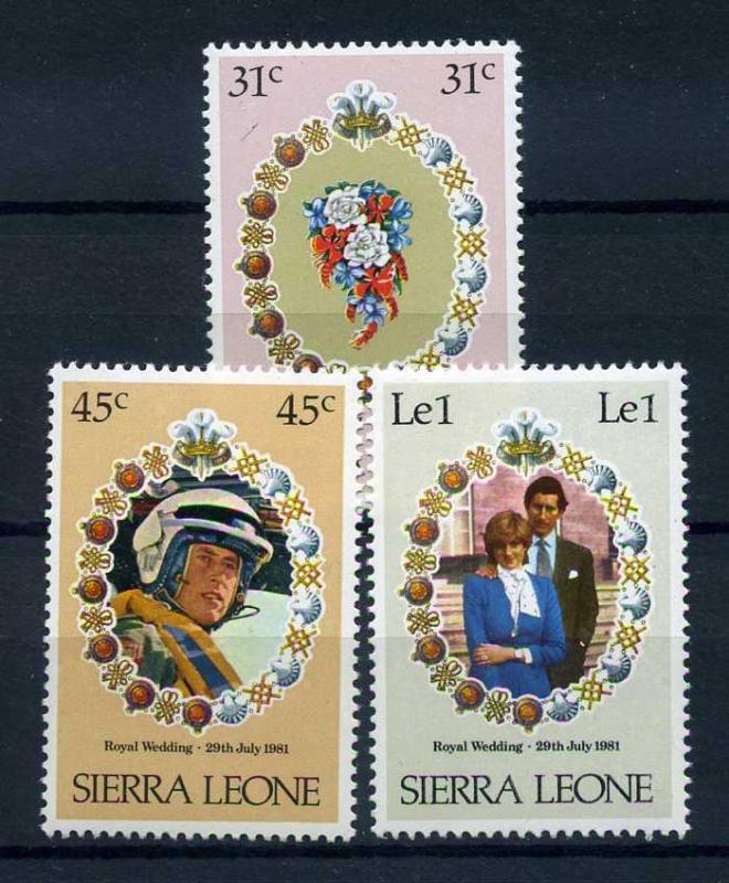 SIERRA LEONE **1981 LADY DİANA TAM S. (A-2) 1