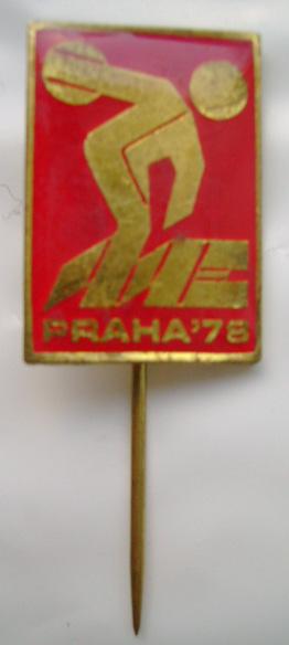 Prag Atletizm 1978 Şamp. Rozeti nadir... 1
