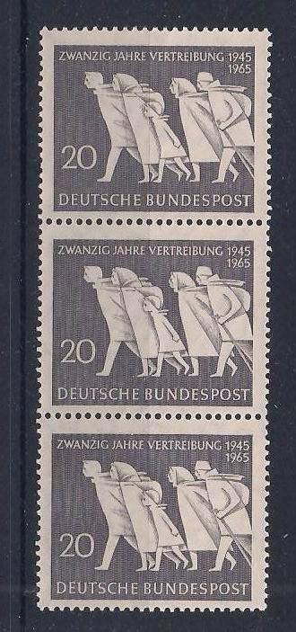 1965 Almanya Mülteciler Damgasız** 1