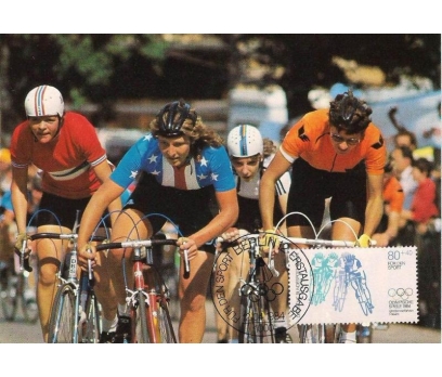 1984 Berlin Olimpiyatlar Maksimum Kart Bisiklet