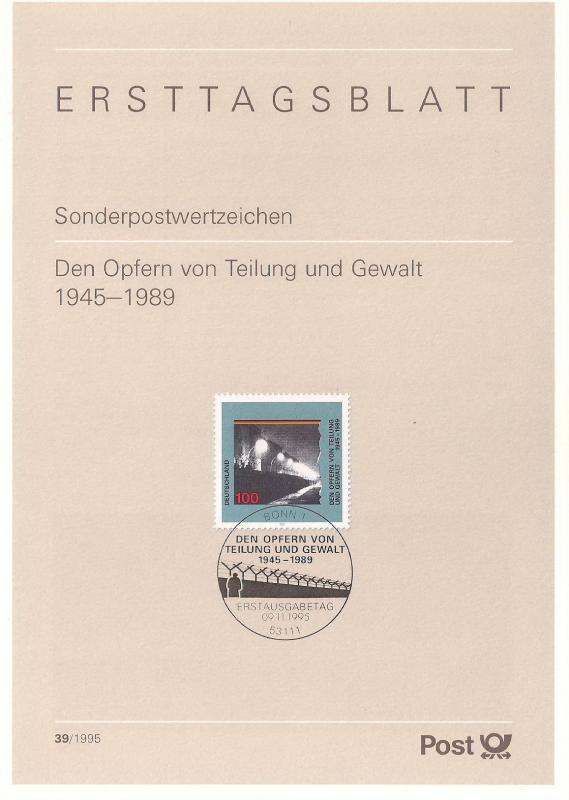 Almanya ETB 39-1995 Bölünme Mağdurları 1