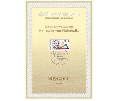 Almanya ETB 29-1994 Hermann von Helmholtz