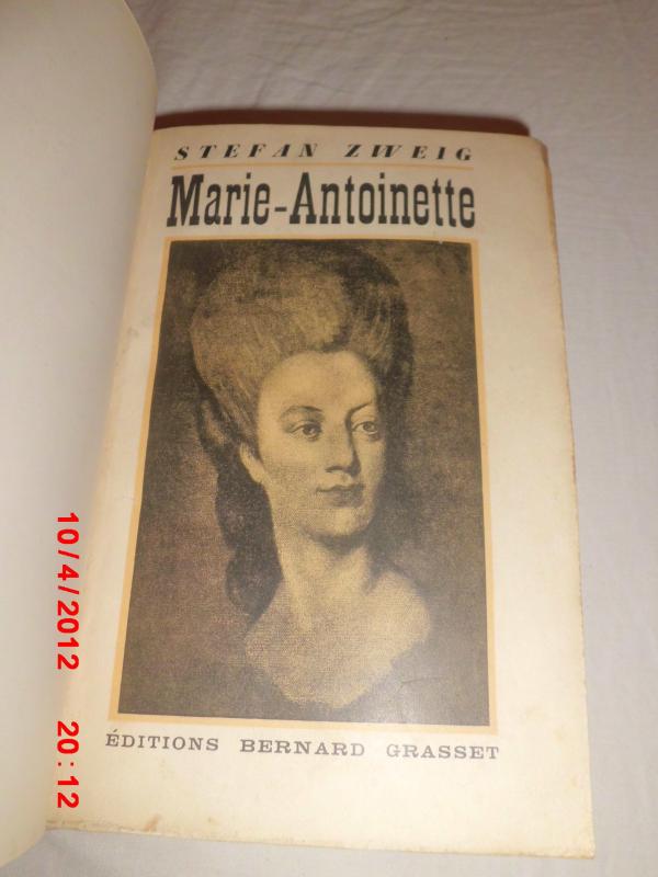 MARIE ANTOINETTE - STEFAN ZWEIG (FRANSIZCA)1934 2