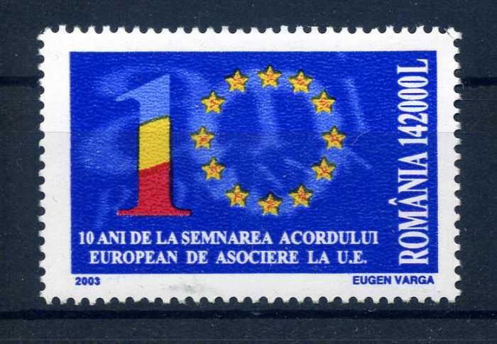 ROMANYA ** 2003 AVRUPA BİRLİĞİ 10.YIL TAM SERİ 1