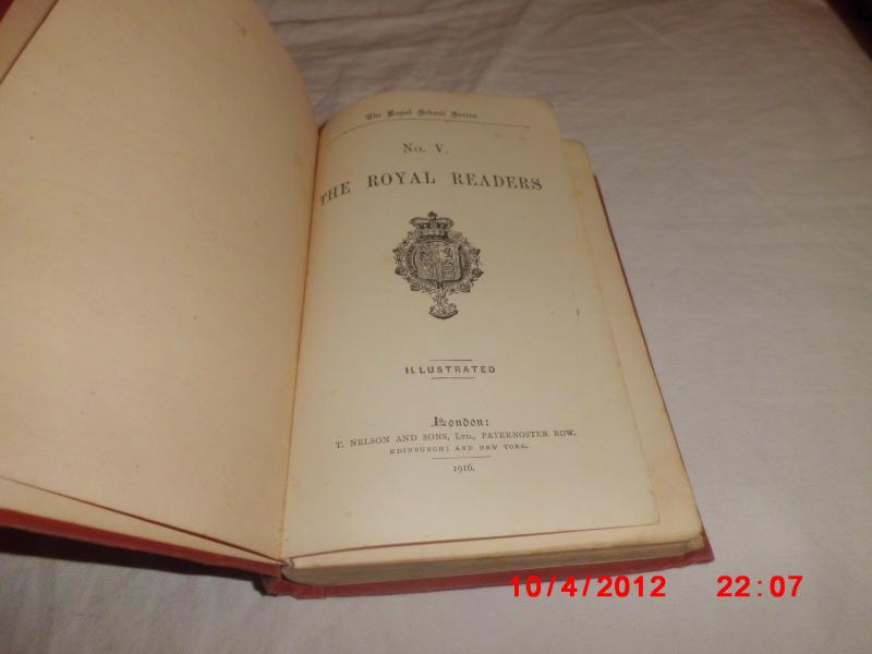 The Royal Readers No.III No.IV No.V 1914/1915/1916 4