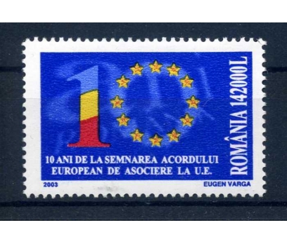 ROMANYA ** 2003 AVRUPA BİRLİĞİ 10.YIL TAM SERİ
