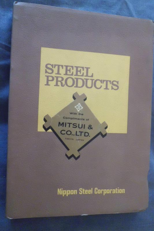 STEEL PRODUCTS WİTH THE COMP.OF MITSUI/JAPAN1974 1