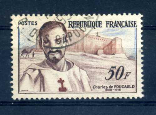 FRANSA DAMGALI 1959 CHARLES DE FOUCAULD TAM SERİ 1