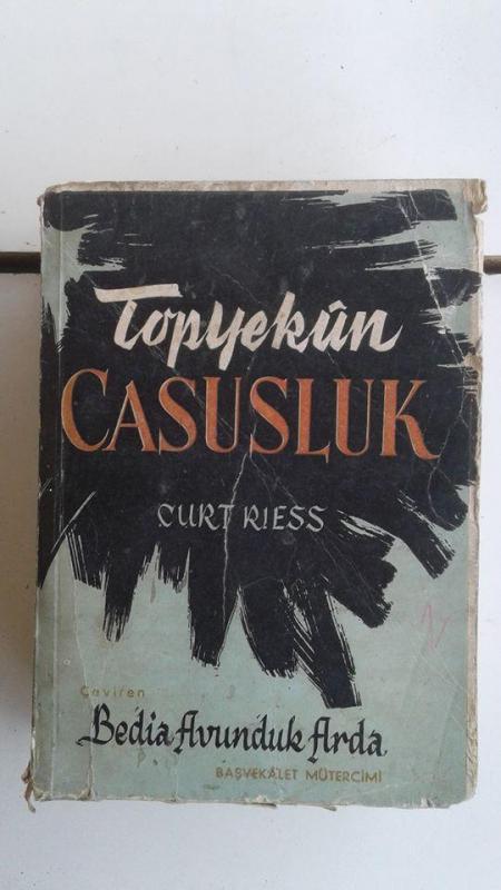 TOPYEKUN CASUSLUK 1958 BASIM CURT RIESS 1