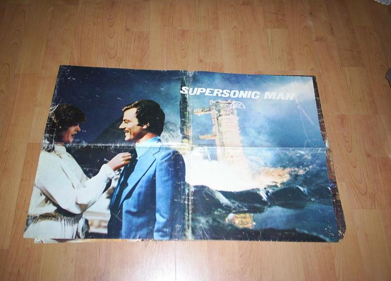 Supersonic Man 1980 YABANCI FİLM LOBİ KARTI 1