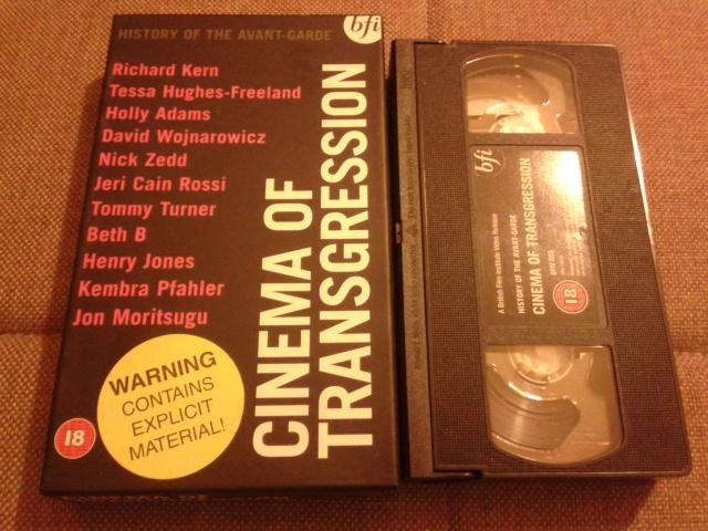 Cinema of Transgression [VHS] 1