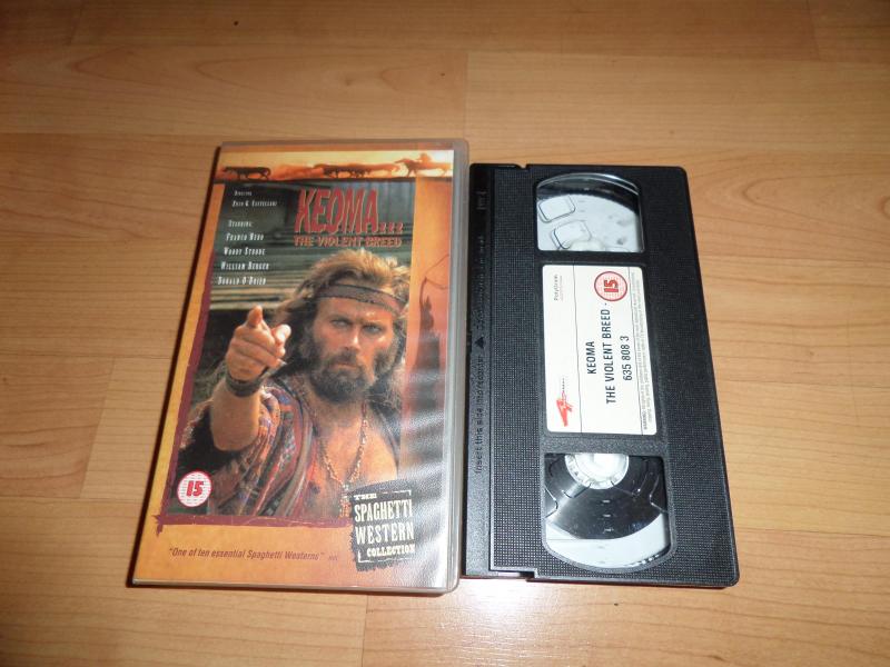 Keoma Django's Great Return The Violent Breed VHS 1