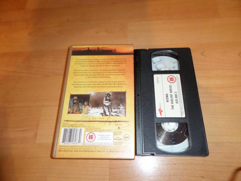 Keoma Django's Great Return The Violent Breed VHS 2