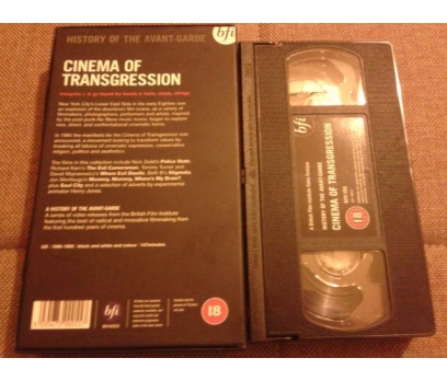 Cinema of Transgression [VHS] 2 2x