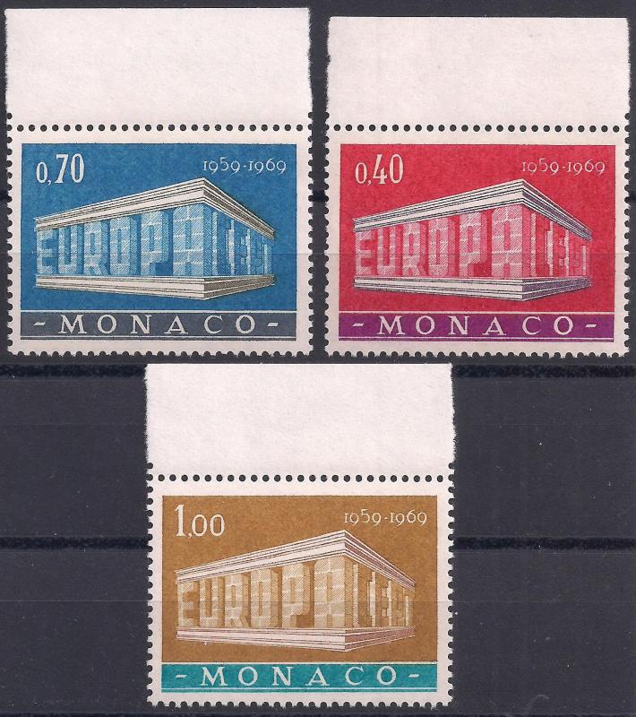 1969 Monako Europa Cept Damgasız** 1