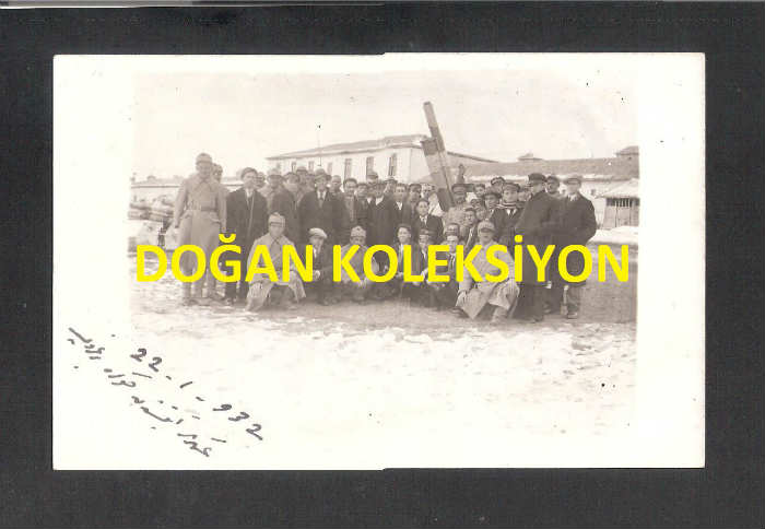 D&K- ASKERİ KIŞLADA TOP ATIŞINDAN SONRA 1932 YIL 1
