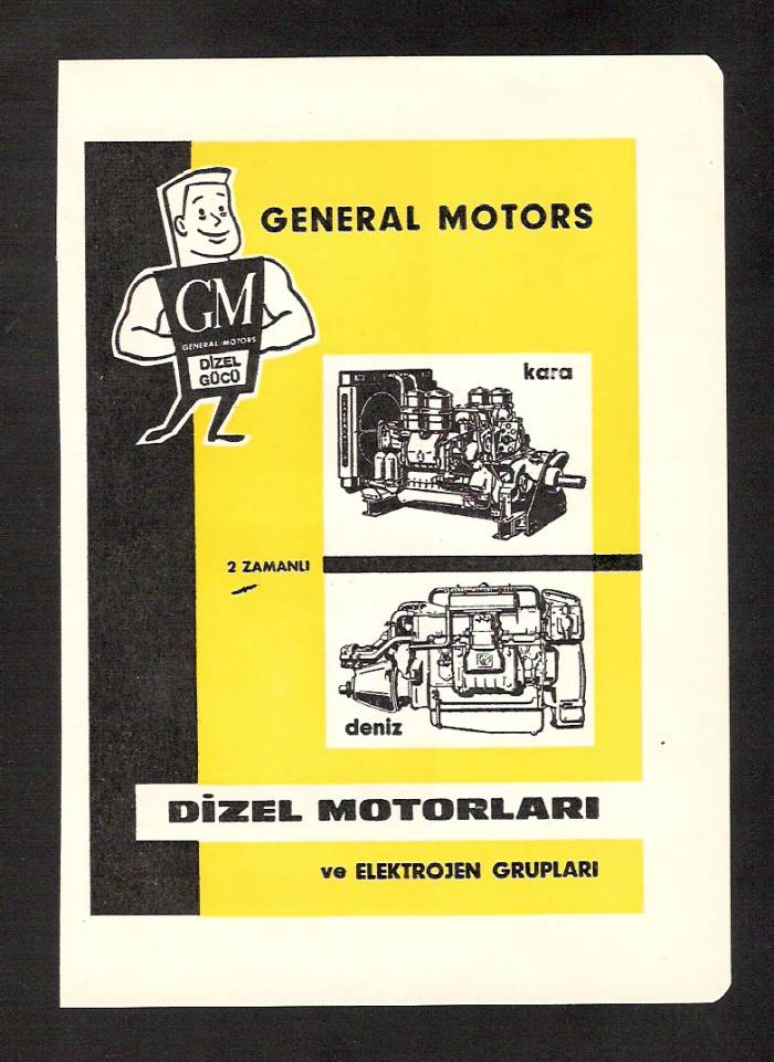 D&K-REKLAM-GENERAL MOTORS-DİZEL MOTORLARI 1