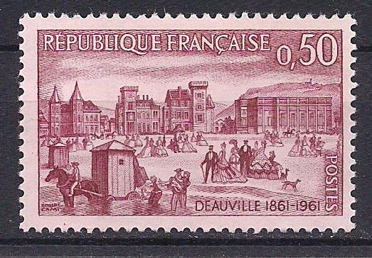 1961 Fransa Deauvilles Damgasız** 1