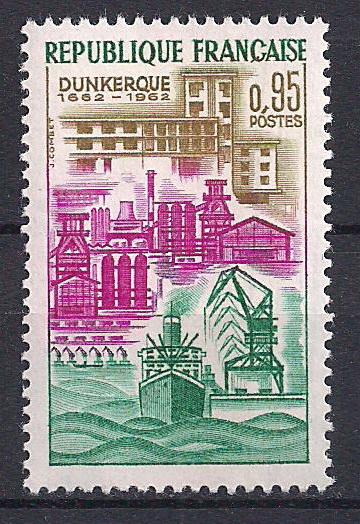 1962 Fransa Dunkerque Damgasız** 1