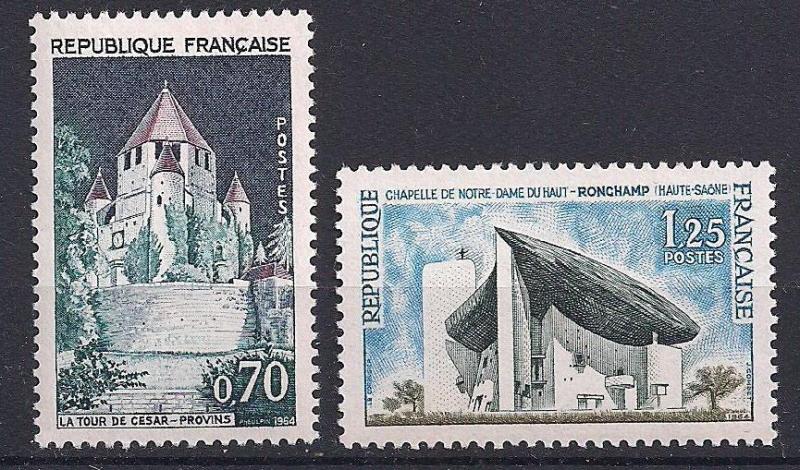 1964 Fransa Turizm Damgasız** 1