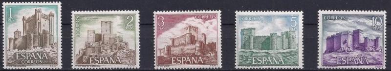 1972 İspanya Kaleler Damgasız ** 1