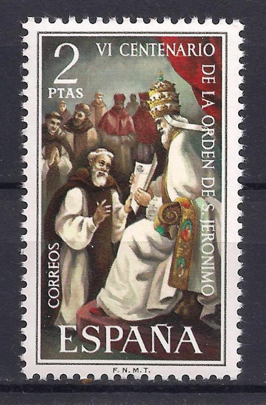 1973 İspanya St. Hieronymus Damgasız ** 1