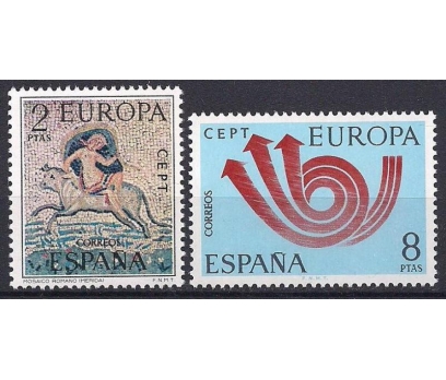 1973 İspanya Europa Cept Damgasız **