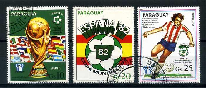 PARAGUAY İGD 1982 İSPANYA FUTBOL TAM S.( E-0114) 4