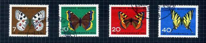ALMANYA DAMGALI 1961-62 YILI 8 TAM SERİ ( E-0114 ) 3