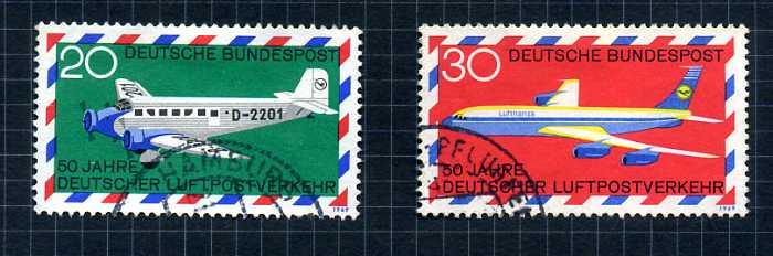 ALMANYA DAMGALI 1968-69 YILI 5 TAM SERİ ( E-0114 ) 4