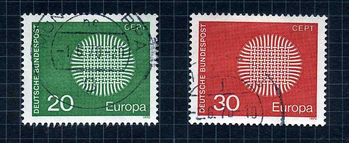 ALMANYA DAMGALI 1969-70 YILI 6 TAM SERİ ( E-0114 ) 4