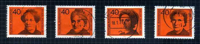 ALMANYA DAMGALI 1973-74 YILI 7 TAM SERİ( E-0114 ) 2