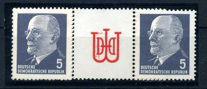 DDR ** 1961 TABLI PER PUL SÜPER (K-0214 ) 1