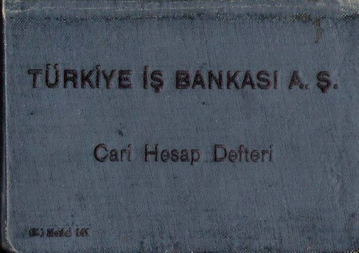 D&K- TÜRKİYE İŞ BANKASI-CARİ HESAP DEFTERİ. 1