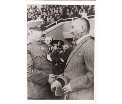 D&K- ATATÜRK YUGOSLAV HARBİYE NAZIRI İLE 1938