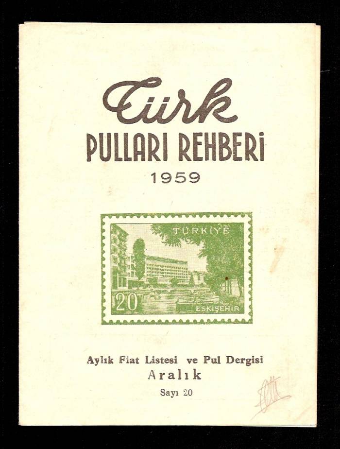 TÜRK PULLARI REHBERİ 1959 1